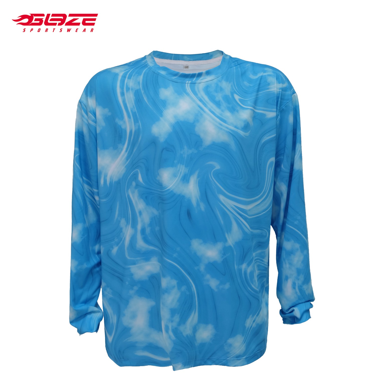 blue tee shirt