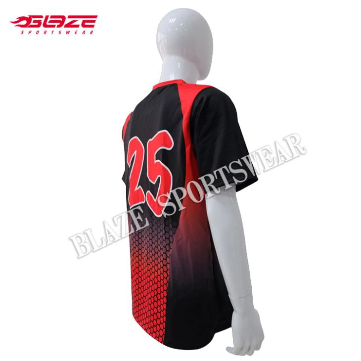 Unisex No Button Softball Jersey